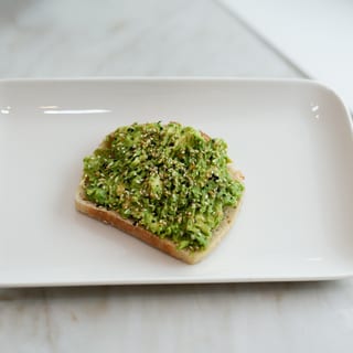 Avocado with Everything Bagel Seasoning